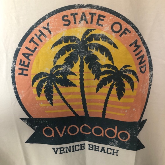 2/$35 or 3/$50 NIB Avocado Activewear Vintage White Muscle Tank - Picture 5 of 7